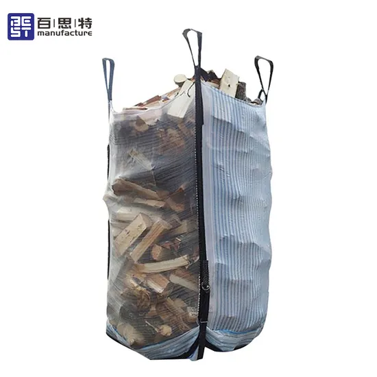 Circular Big Bag with Half Cross Corner, Super Sack