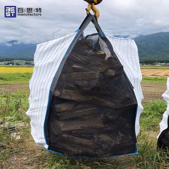 Circular Big Bag with Half Cross Corner, Super Sack