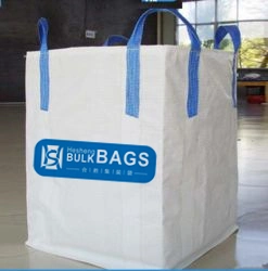 Hesheng Strong PP Big Sack FIBC Big Bag Type de déflecteur 1000 kg 2 tonnes